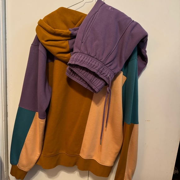 Champion Multicolor Fleece Hoodie & Sweatpants Set - Picture 4 of 4